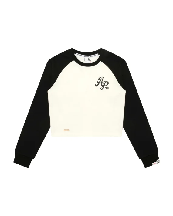 AAPE Logo raglan long sleeve tee