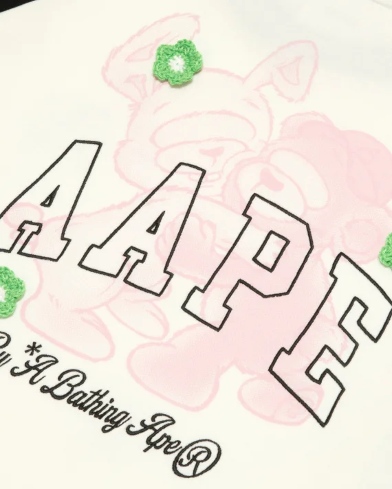 AAPE  Logo raglan long sleeve tee for Women | Best Price UAE
