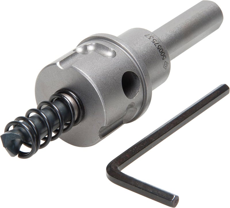 Greenlee 645-022 Hole Cutter Arbor, 2-3/8-Inch through 3-Inch, 1/2-Inch Shank - Image 1