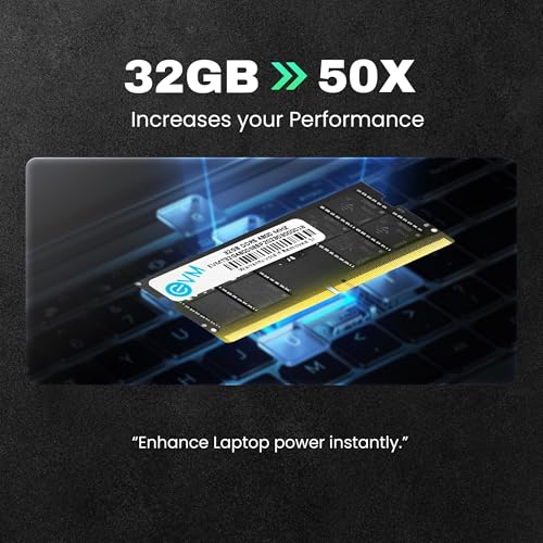 EVM 32GB DDR5 Laptop RAM Memory | 4800MHz | PC5-38400 | SO-DIMM | 262-Pin | CL19 | 1.1V Low Voltage | High Capacity Performance | 10 Year Warranty (EVMT32G4800S88P) - Image 3