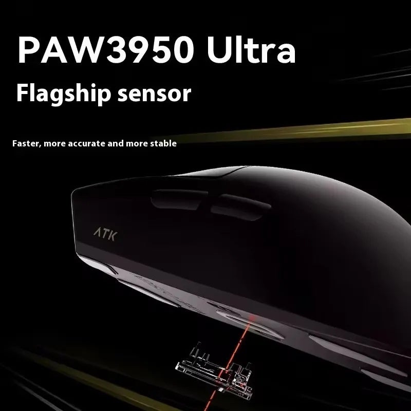 اي تي كي ماوس ATK Blazing Sky X1 Wireless Gaming Mouse, Tri-Mode, 8K Polling Rate, Low Latency, Lightweight FPS Esports, for PC - Image 5