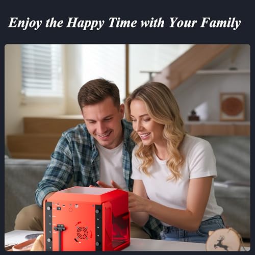 AlgoLaser 10W Smart Laser Engraver Machine, Class 1 Portable Laser Cutter with Built-in AlgoOS System, No Computer Required, Laser Engraving Machine for Metal, Wood, Acrylic, Leather. - Image 5