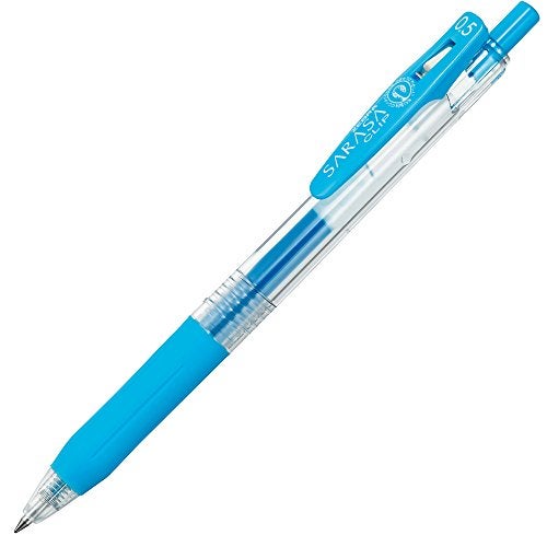 Zebra Technologies Zebra Sarasa Clip Pen 05 mm Light Blue JJ15LB - Image 1