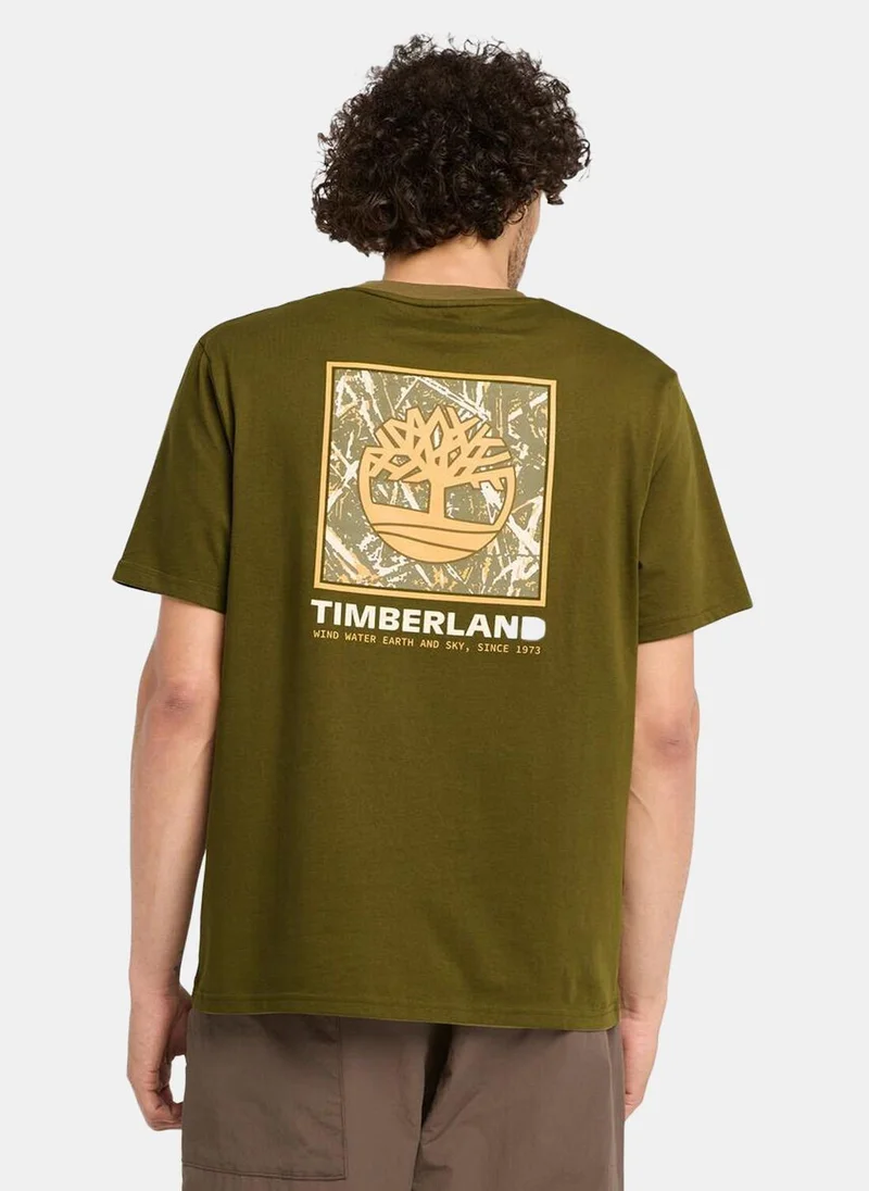 تمبرلاند Men's Stack Camo T-Shirt