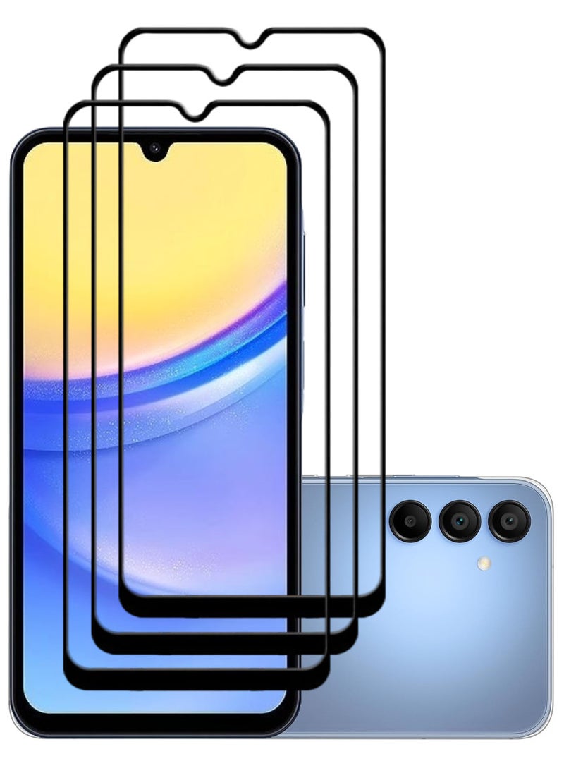 ACLIX 3 Pieces Antistatic ESD Dustproof Premium Quality High Definition Tempered Glass Screen Protector Designed For Samsung Galaxy A16 5G - Image 1