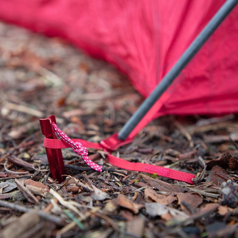 MSR Groundhog Tent Stake Kit, 6-Pack, Regular - 7.5-Inch , Red - Image 2