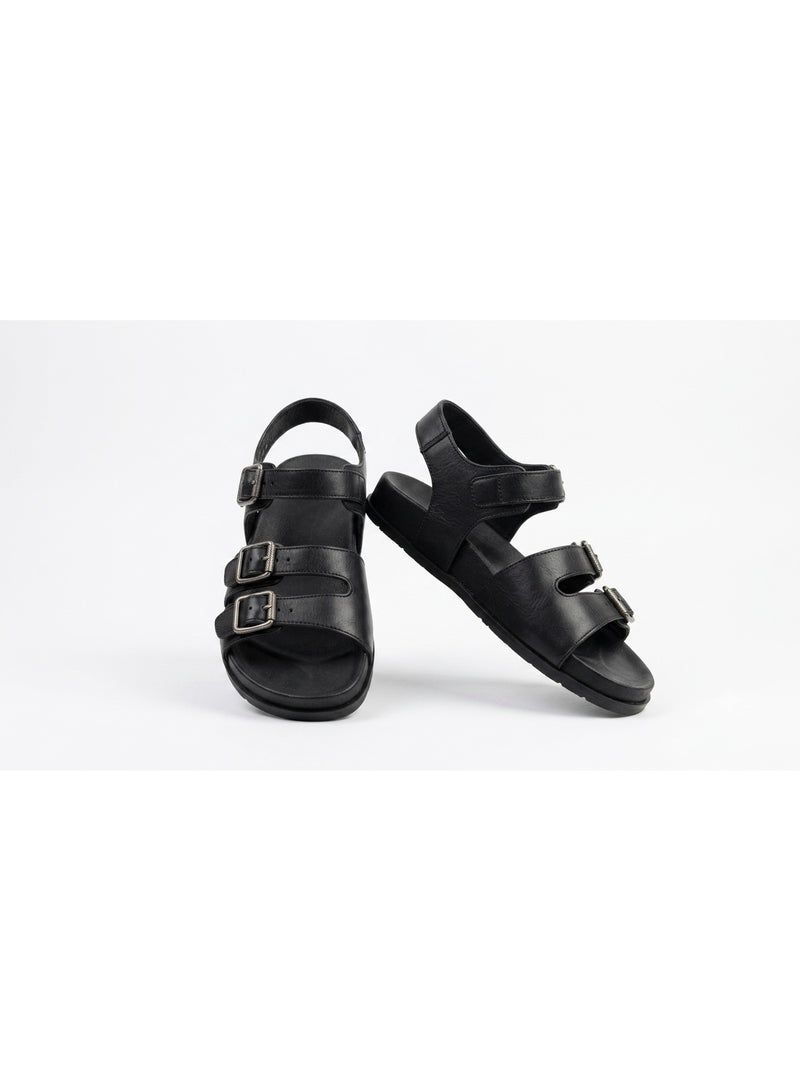 Comfortable women's sandals with adjustable straps and supportive orthopedic insole - Image 3