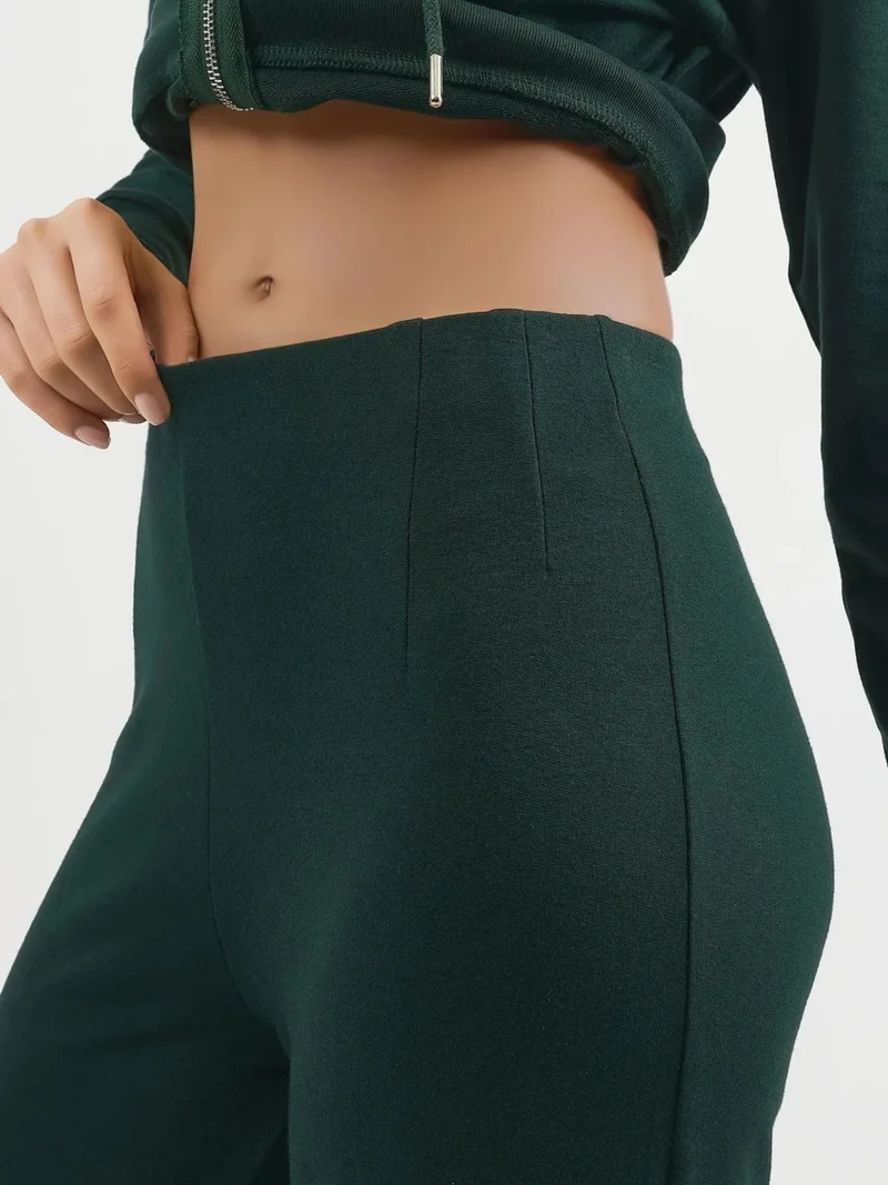 Busem BUSEM High Waist Pull-On Straight Leg Pants