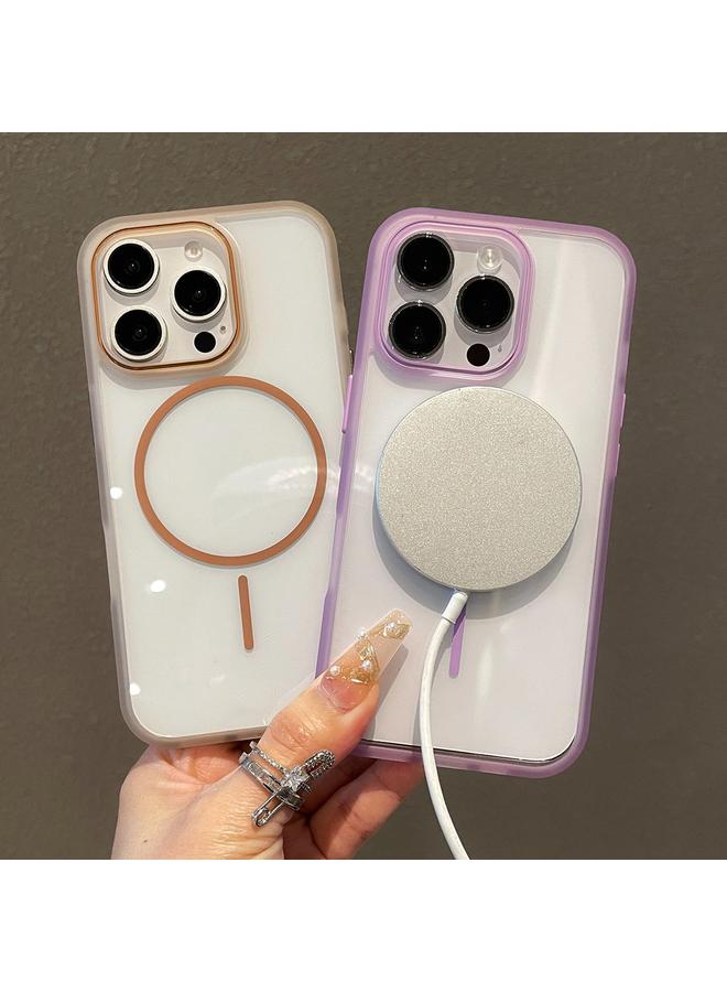 S-TOP Case For iPhone 15 Plus Translucent Armor MagSafe N52 Thin Circle Phone Case - Image 4