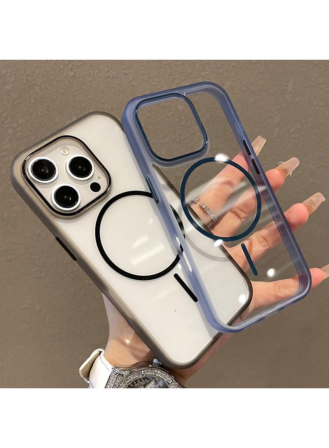 S-TOP Case For iPhone 15 Plus Translucent Armor MagSafe N52 Thin Circle Phone Case - Image 2