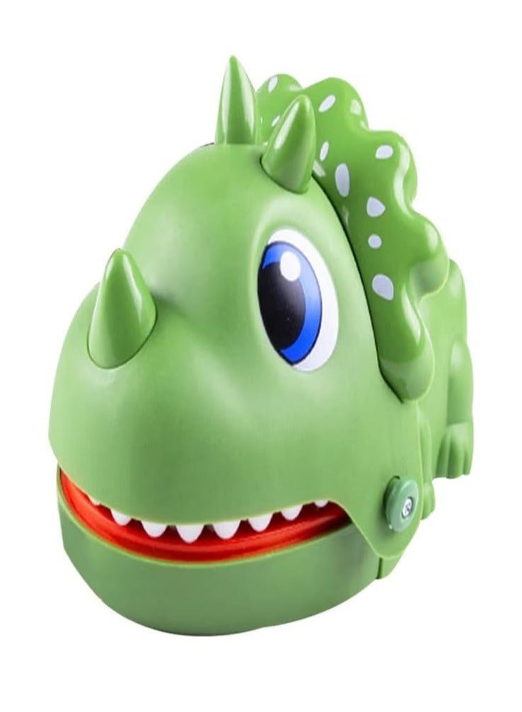 Dinosaur Teeth Game - Fun Finger Biting Mouth Game with Interactive Teeth for Kids and Adults (Green) - Image 1