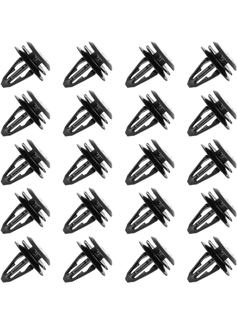 Pack of 20 Car Mounting Clips, Bumper Body Clip, Door Trim Clips, Bumper Trim, Plastic Clips Set, for Car Door Bumper Panel - Image 1
