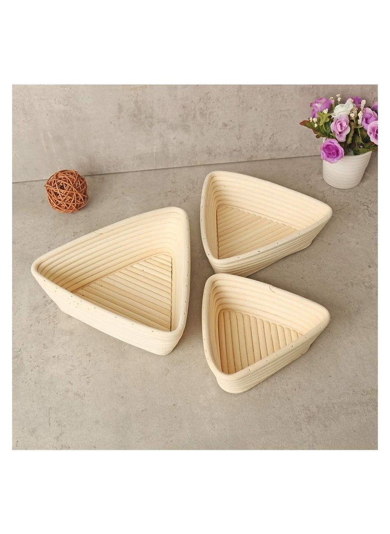 SYOSI - Bread Proofing Basket Banneton Brotform Bread Rattan Basket with Cloth Liner Baking Bowl for Professional Home Bakers - Image 1