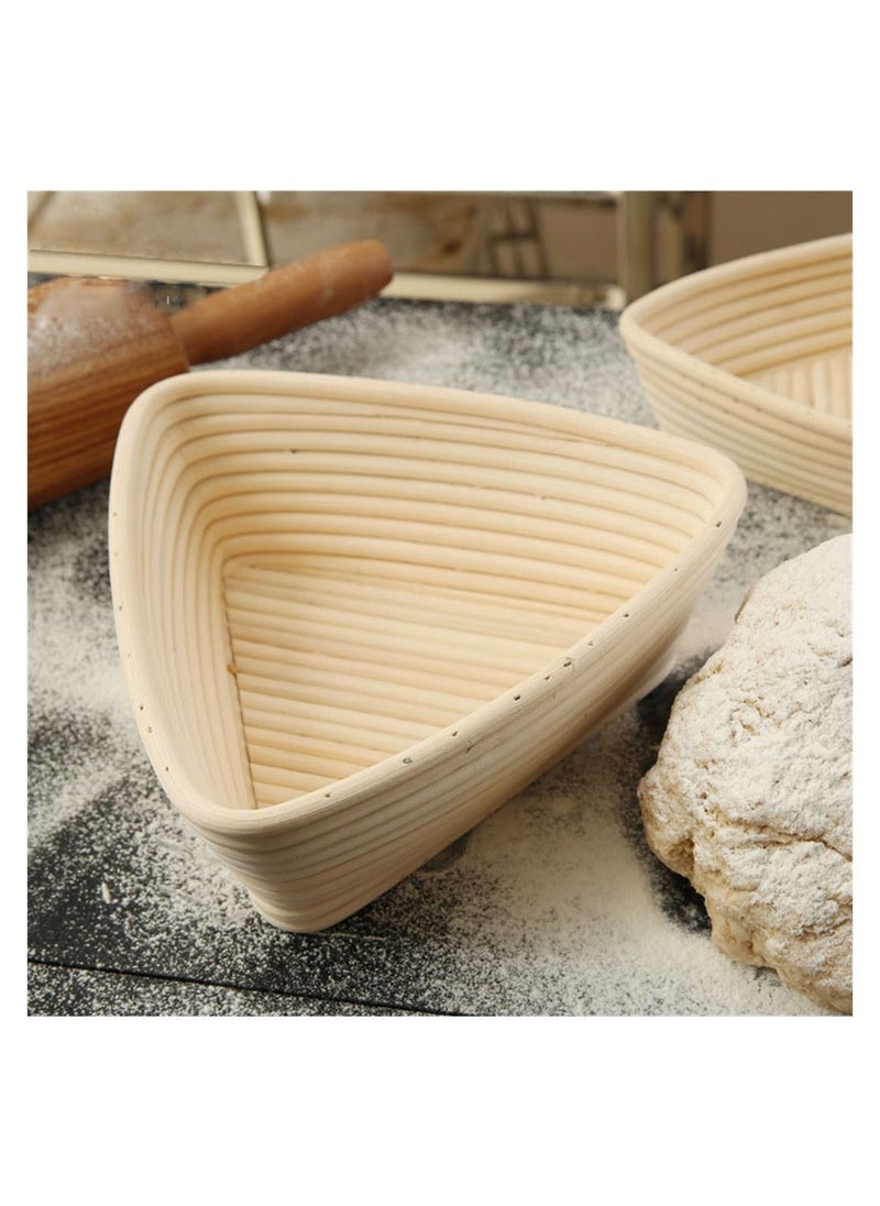 SYOSI - Bread Proofing Basket Banneton Brotform Bread Rattan Basket with Cloth Liner Baking Bowl for Professional Home Bakers - Image 1