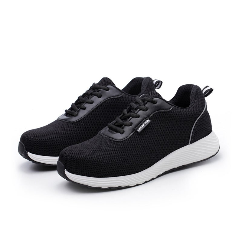 Safety Shoes: 6KV Insulation, Widened Steel Toe - Breathable Mesh Vamp, Anti-Puncture Anti-Slip EVA Sole Protective Work Footwear for Industrial Construction Harsh Workplace Environments - Image 1
