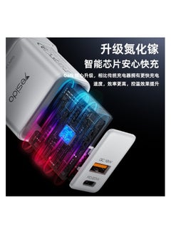 Beauenty 20W gallium nitride A+C travel charger is compact and portable. British regulations apply to Apple 16 mobile phone charging head.  - Image 4