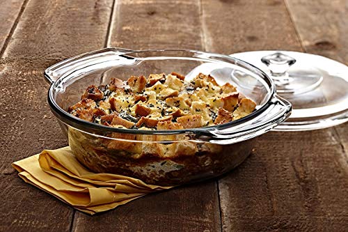 Anchor Hocking Oven Basics Loaf Dish, 1.5 quart, Clear - Image 2