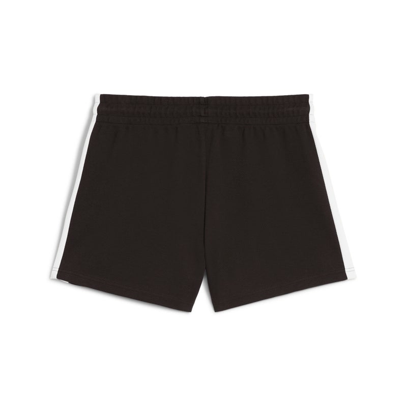 PUMA T7 Pintuck 4" Womens Black Shorts - Image 5