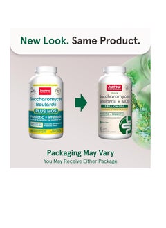 jarrow formulas Sacharomyces Boulardii & Mos, Provides Enhanced Support To The Intestinal Tract, 90 Capsules  - Image 2