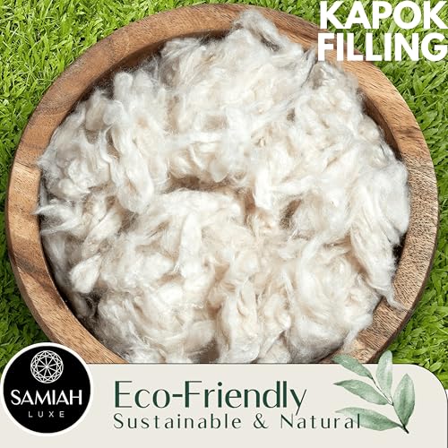 SAMIAH LUXE Sage Green Teddy Boucle Knot Pillow Ball 12", Permanently Stitched Knotted Decorative Throw Pillow, Natural Kapok Fill, Round Accent Pillow for Couch Sofa Bed, Boho Home Decor - Image 5