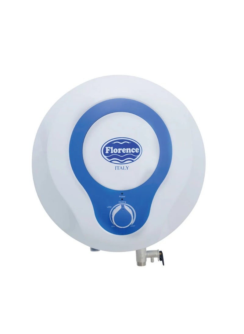 Florence Milano Electric Water Heater Vertical Shape Energy Saver Instant Water Heater-10 Ltr  - Image 1