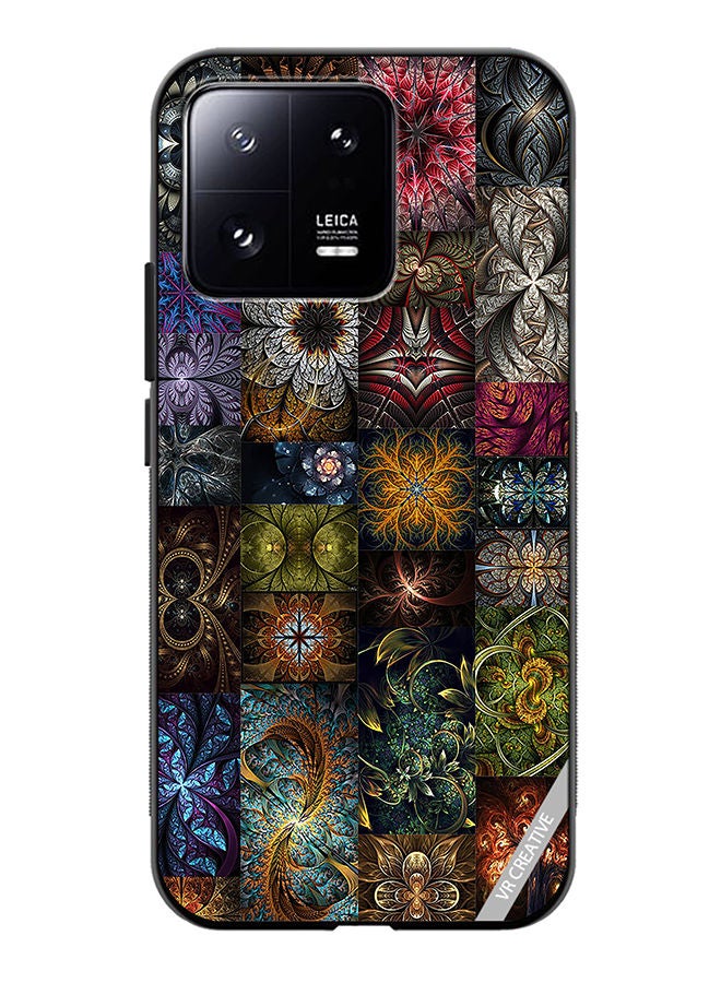 VR CREATIVE Protective Case Cover For Xiaomi 13 30 Mind Blowing Pieces Of Algorithmic Fractal Art Design Multicolour - Image 1