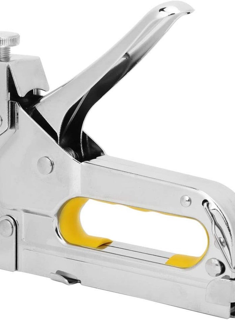 GGOOT Manual Nailer  Framing Stapler Manual Nailer Hand Operated Nailing Tool 3-Use Hardware Accessory 39 cm Silver  - Image 2