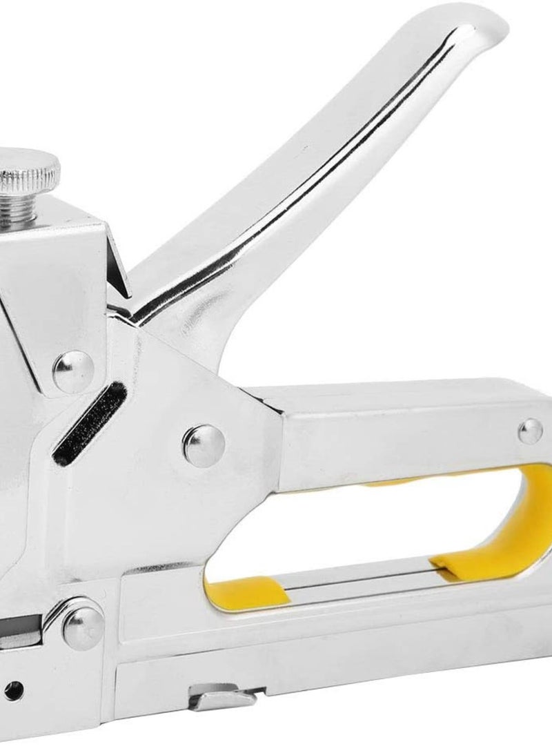GGOOT Manual Nailer  Framing Stapler Manual Nailer Hand Operated Nailing Tool 3-Use Hardware Accessory 39 cm Silver  - Image 1