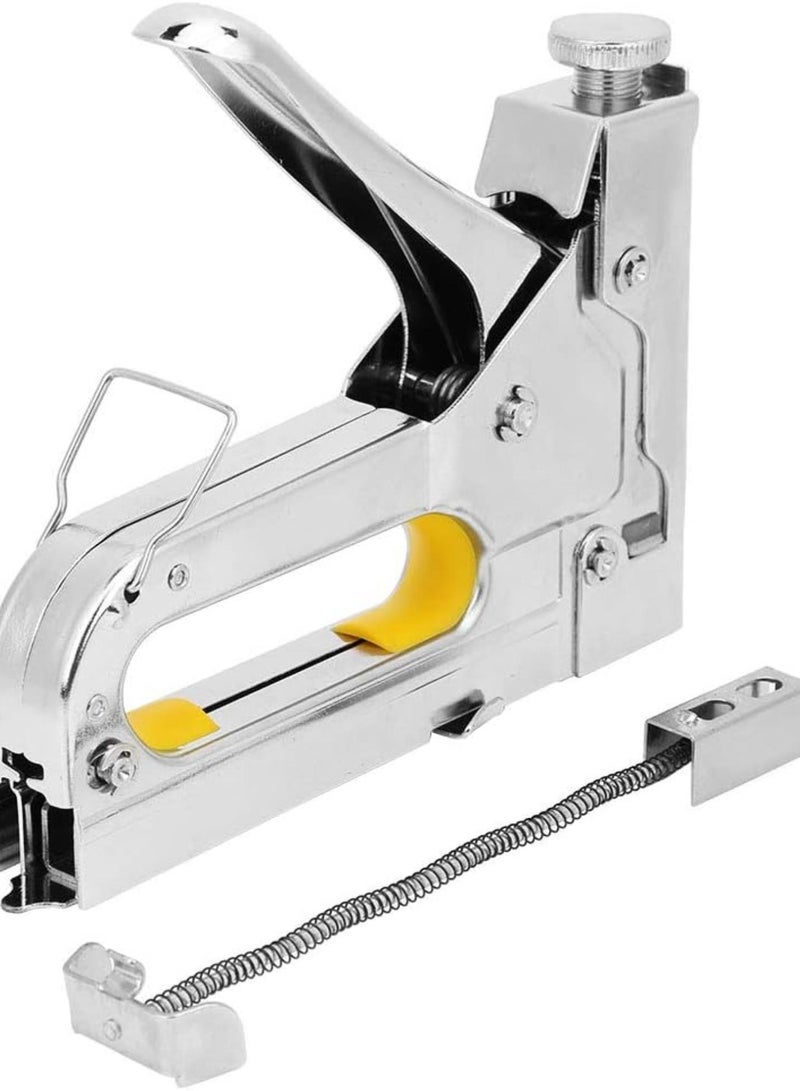 GGOOT Manual Nailer  Framing Stapler Manual Nailer Hand Operated Nailing Tool 3-Use Hardware Accessory 39 cm Silver  - Image 5