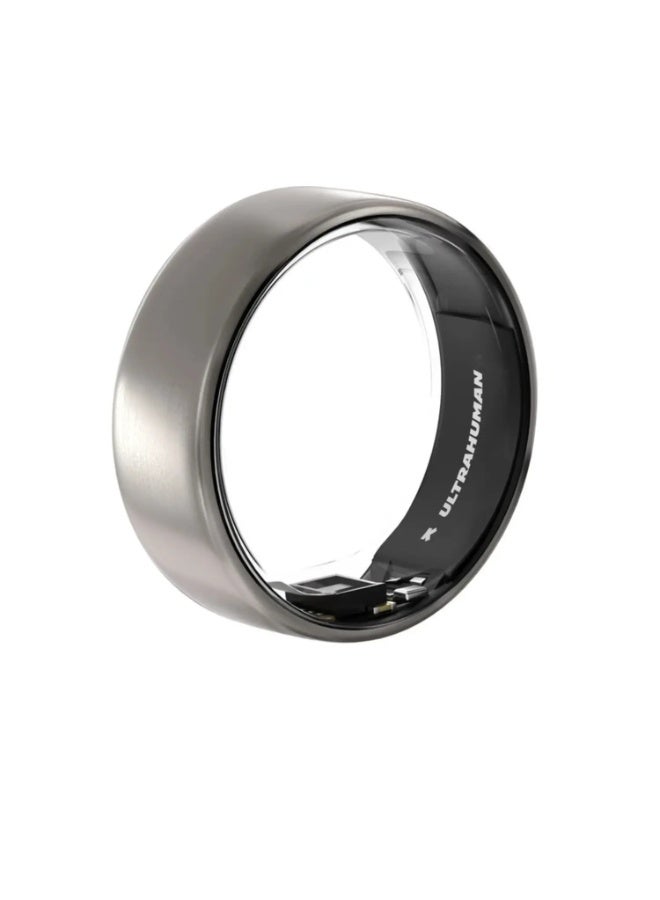 التراهيومان Ultrahuman Ring AIR – جهاز ذكي قابل للارتداء لتتبع النوم المتقدم، مع مراقبة تغيّر نبضات القلب ودرجة الحرارة، وتتبع التمارين والحركة والتعافي، مقاوم للماء – تيتانيوم خام، مقاس 10 - Image 5