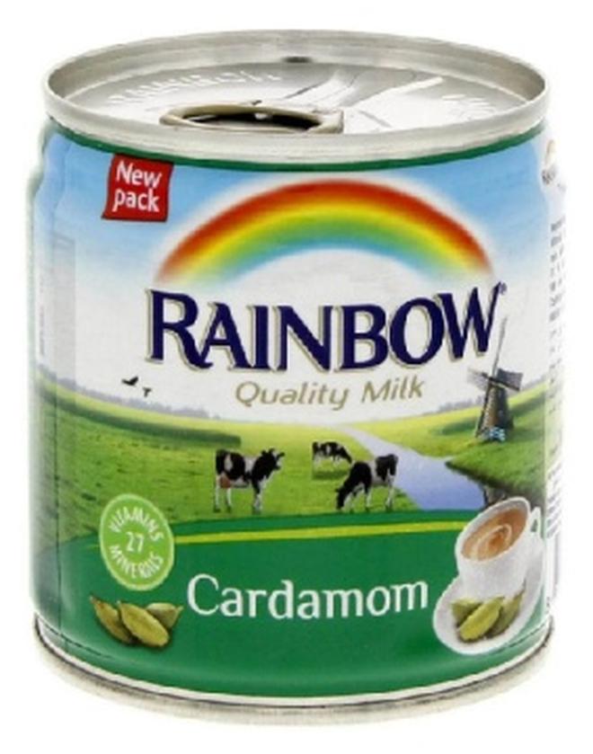 Rainbow Evaporated Milk With Cardamom, 160 ml