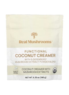 Real Mushrooms Real Mushrooms, Functional Coconut Creamer, 6.35 oz (180 g)  - Image 1