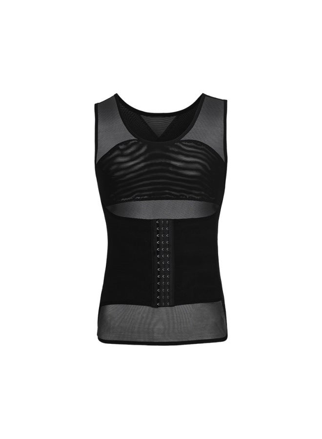 New Men's Lightweight Shaping Garment Shaping Waist Invisible Corset Belly Controlling Tight Vest Shaping Garment Ny041