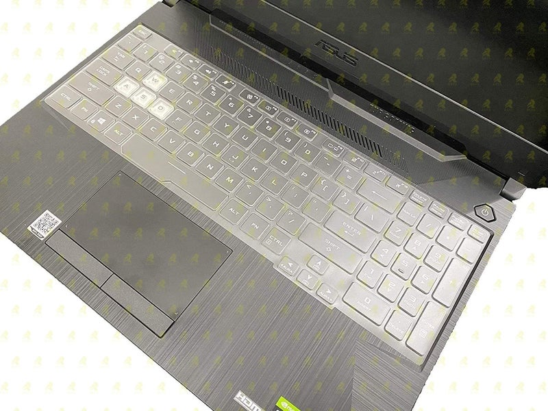 Raya غطاء لوحة مفاتيح TPU لجهاز ASUS TUF Gaming A15 F15 15.6 بوصة و ASUS TUF Gaming A17 F17 17.3 بوصة (TPU شفاف) - Image 4