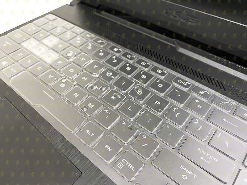 Raya غطاء لوحة مفاتيح TPU لجهاز ASUS TUF Gaming A15 F15 15.6 بوصة و ASUS TUF Gaming A17 F17 17.3 بوصة (TPU شفاف) - Image 5