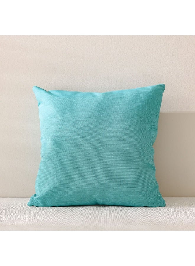 DANUBE HOME وسائد خارجية - وسادة أروبا 45x45 سم مع سحاب، بدون حواف، مزيج ألوان، بوليستر متين، مثالية للحديقة والفناء، سهلة العناية - Image 1