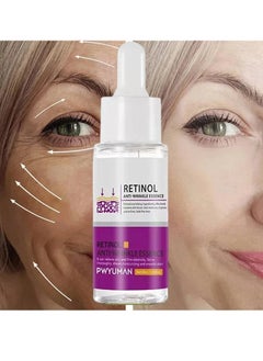 AS SEEN ON TV Retinol Wrinkle Remover Serum, Fast Absorbing Nourishing Anti Aging Face Essence, Natural Ingredients Face Skin Repair Serum, Moisturizing Whitening Face Oil For Lifting Firming Repairing Face Skin  - Image 2