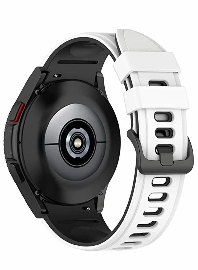 Y&D Sports Strap Compatible with Samsung Galaxy Watch 5 pro 45mm 4 Classic 42mm 46mm band No Gaps Soft Silicone Replacement Straps for 40mm 44mm WristBand - Image 2