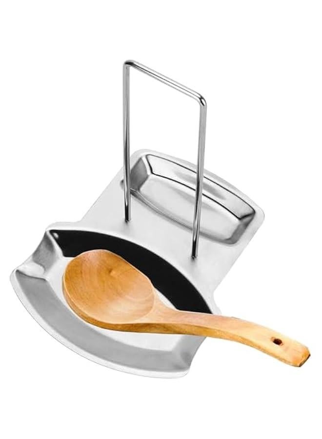 HOOKOR Kitchen Pan Lid Holder, Progressive Lid and Spoon Rest Shelf,304 Stainless Steel Pan Pot Cover Lid Rack,Multifunctional Storage Rack, Kitchen Decor Tool ﻿ - Image 1