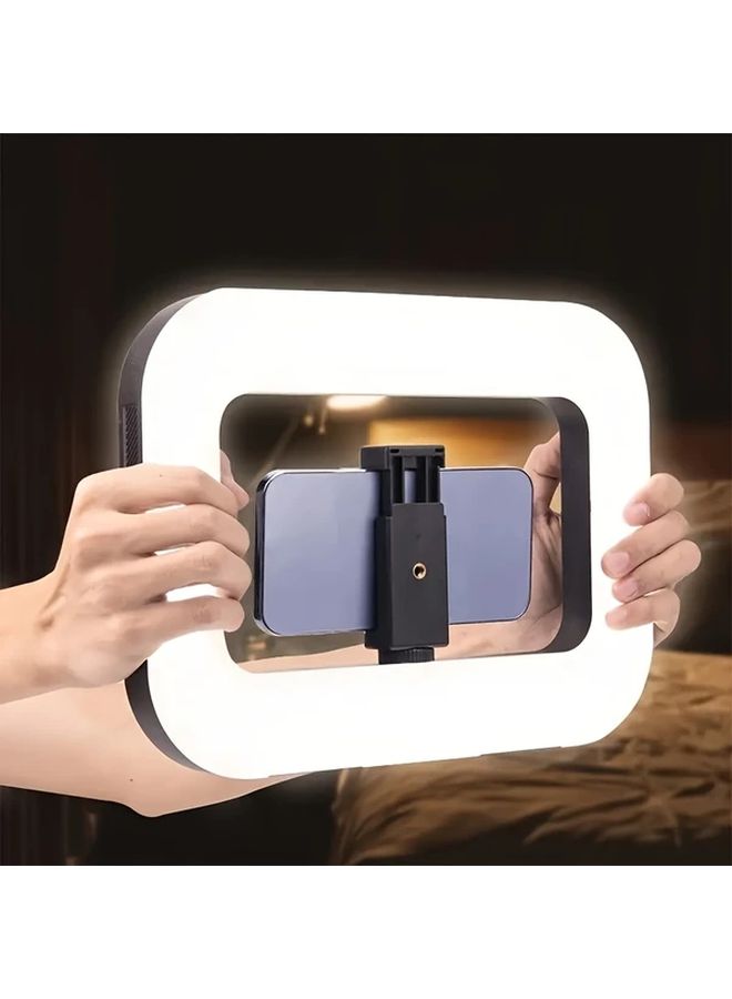 Handheld Selfie Light Kit With 1500mAh Battery Mobile Video Stabilizer 1pc - Image 1