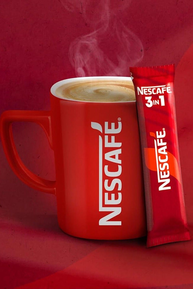 Nescafe 3 in 1 Original Aromatic and Balanced Premix Coffee - 18g X 25 Sticks - Image 4