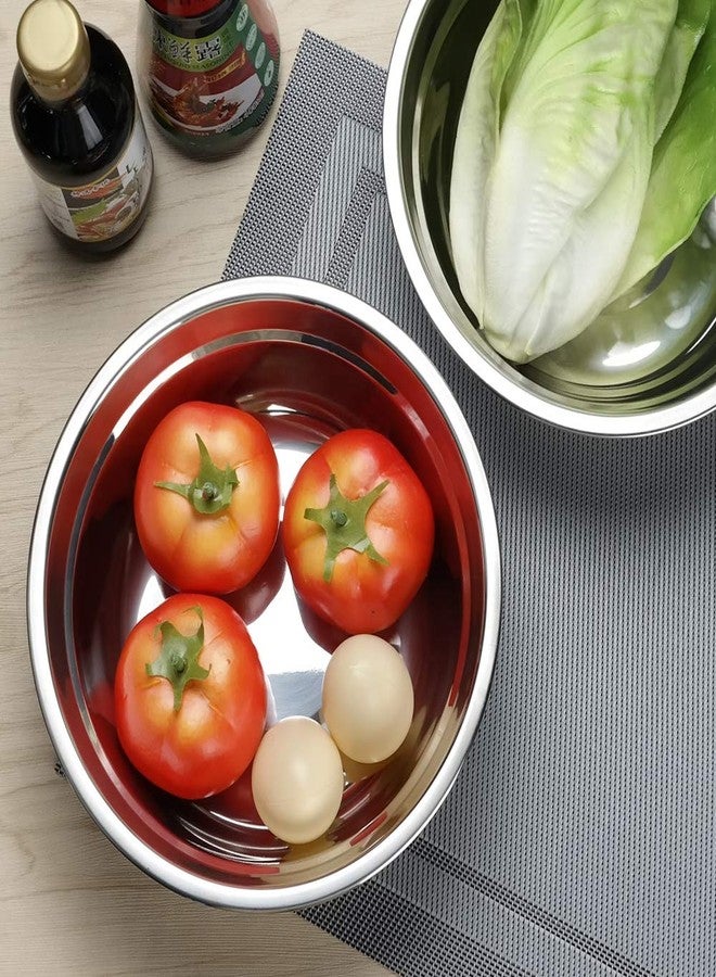 Begale 4-Pack Stainless Steel Mixing Bowls, Metal Prep Bowls - Image 5