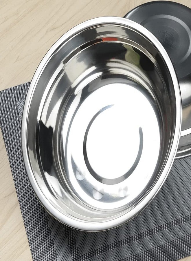 Begale 4-Pack Stainless Steel Mixing Bowls, Metal Prep Bowls - Image 3