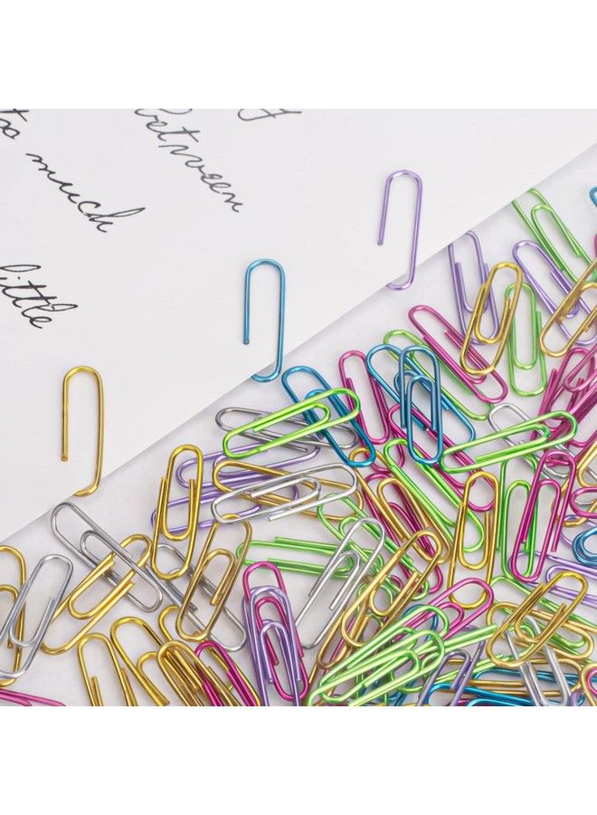 Deoot Paper Clipsdeoot 300 Pcs Small Size Paper Clips Smooth & Durable Assorted Color Coated Paper Clips For Classroom Supplies Office School And Personal Use - Image 3