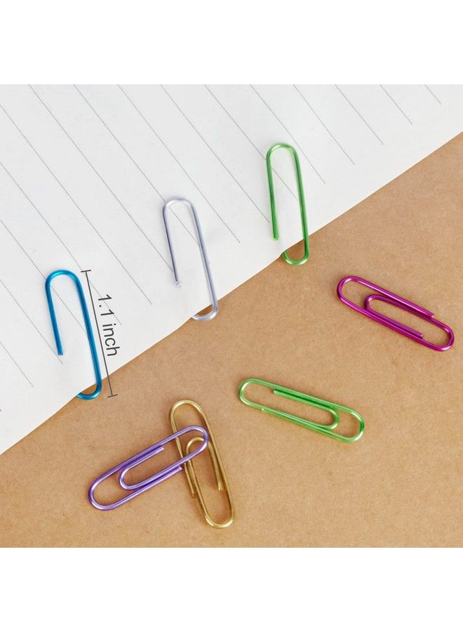 Deoot Paper Clipsdeoot 300 Pcs Small Size Paper Clips Smooth & Durable Assorted Color Coated Paper Clips For Classroom Supplies Office School And Personal Use - Image 4
