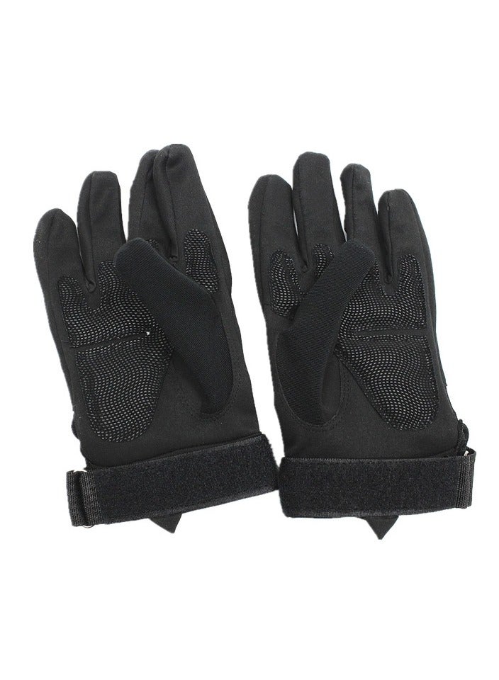 Motorcycle and Cycle Gloves, Full Finger Touchscreen For Riding Hiking Climbing Training (Size-XL) Color-Black - Image 2