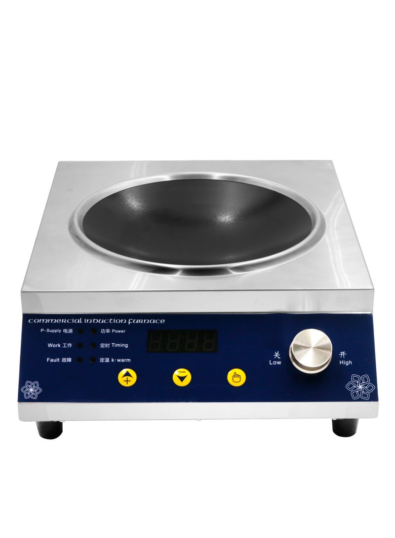 Grace Grace Commercial Induction Cooker 3.5KW High Power Electric Cooker Concave Base  - Image 2
