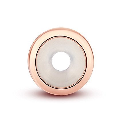 ARTCHARM Rose Gold 2pcs Rubber Charm Stopper Spacer Bead 925 Sterling Silver for Charm Bracelets - Image 3
