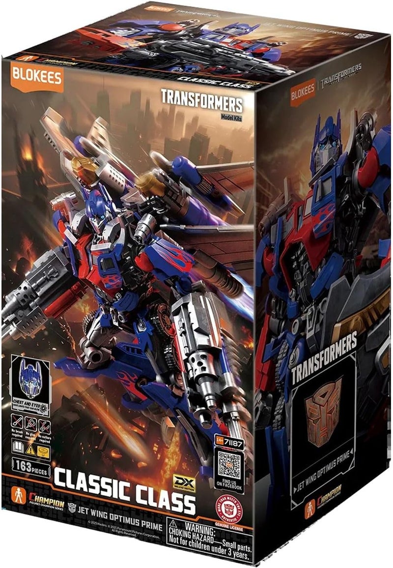 BLOKEES Transformers Classic Class 20 Building Figure Model Kit, Collectible Action Toy - Image 1