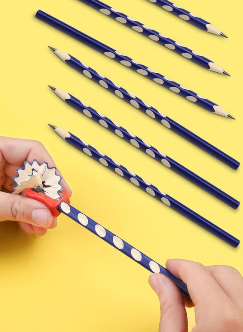 50 Pcs Wooden HB Pencils, Black Pencil Non Slip Pre-Sharpened Pencil Student Writing Drawing Tool for Exams, School, Office, Home Drawing Sketching - Image 3